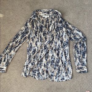 Ann Taylor Loft Pattern blouse